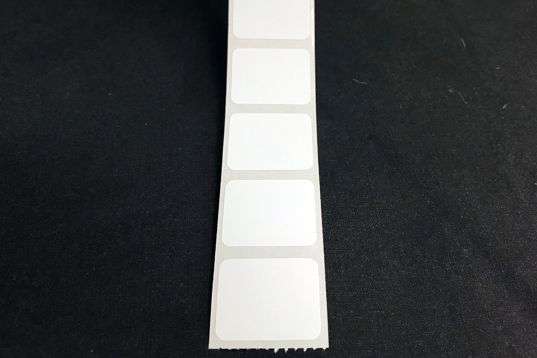 White Polyester Thermal Transfer Slide Labels, Xylene and Chemical Resistant - 0.9375" x 0.75" - LA-TFF206-1A1CP16