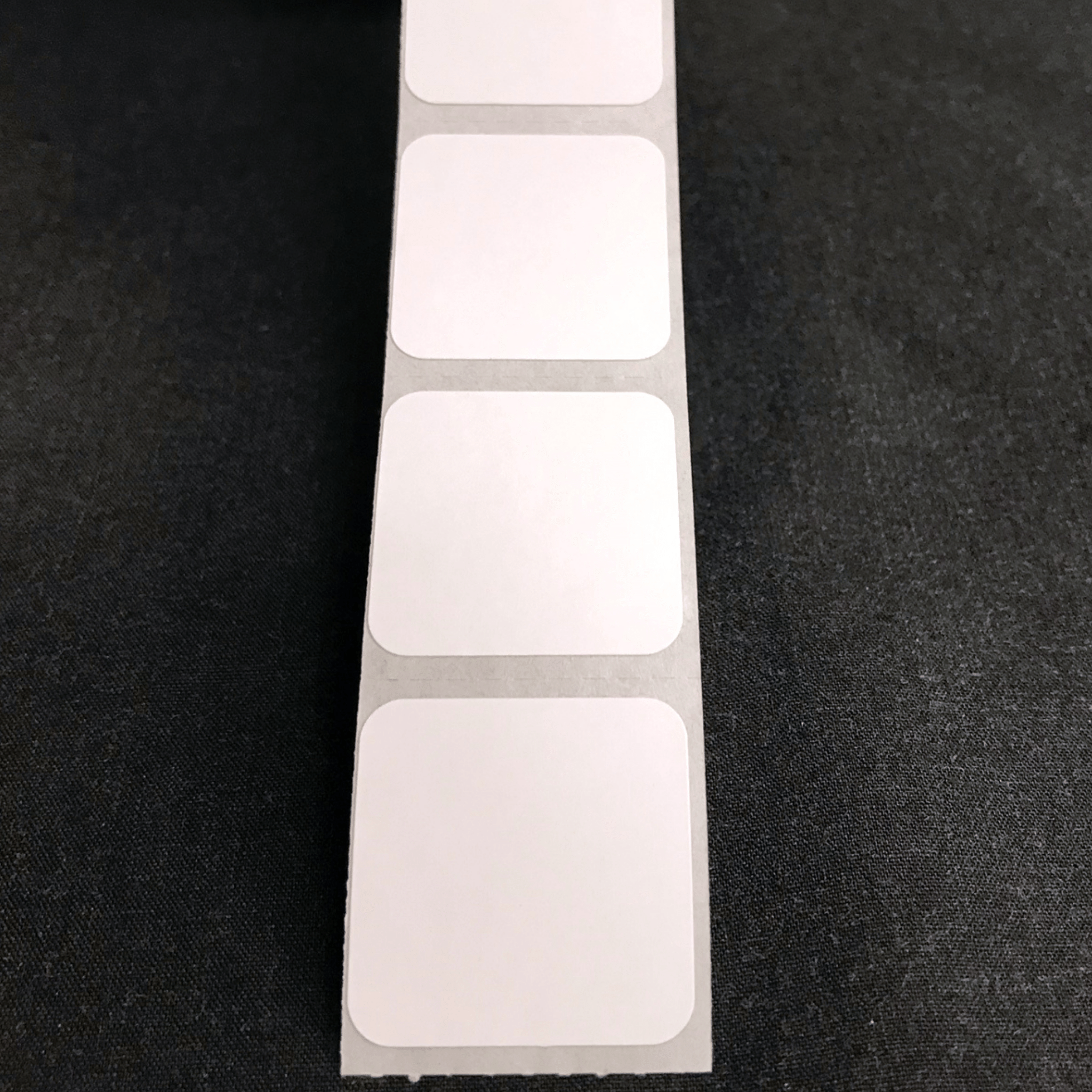 White Direct Thermal Slide Labels - 0.9375x0.9375" - LA-DT228-1A1CP