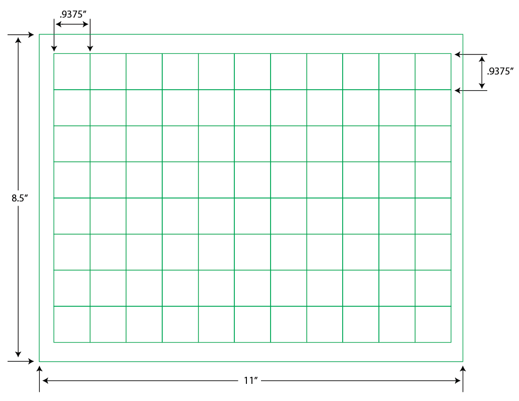 White Laser Paper Sheets - 8.5" x 11" (Pack of 100 Sheets) - LA-LP88