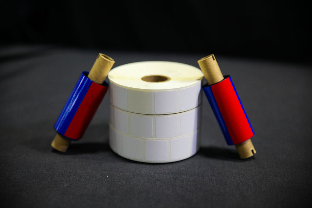Thermal Transfer Slide Label Kit, Labels are Xylene and Chemical Resistant (White Opaque Liner) - TFF140-1A1CP/Zkit